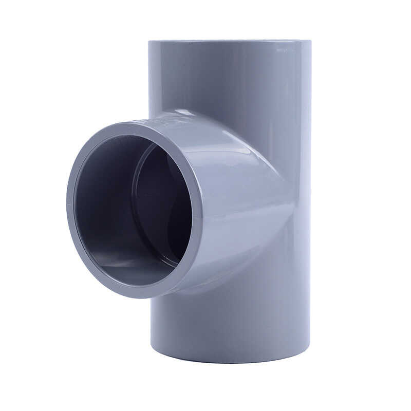 Gray/Beige CPVC Light Industrial Pipe Fittings Tee Equal 90 Degree ...