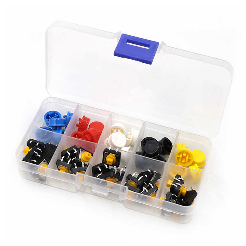 Micro switch button, circular with button cap, touch switch, 12 * 7.3MM ...