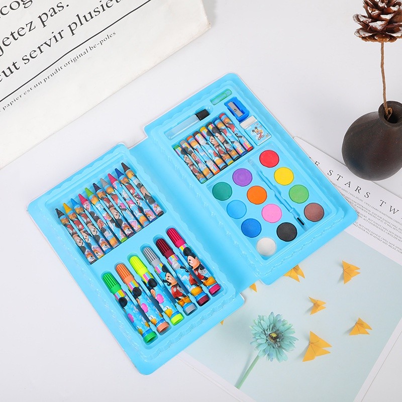 42/86pcs Kids Coloring Set Painting Water Color Set Crayon Drawing Sets ...