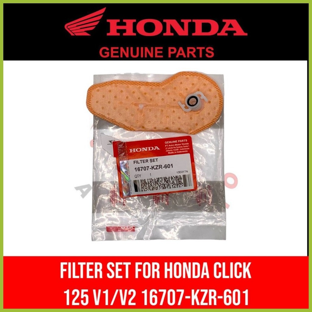 HONDA FILTER SET (FILTER SET WITH ORING) 16707-KZR-601 HONDA CLICK ...