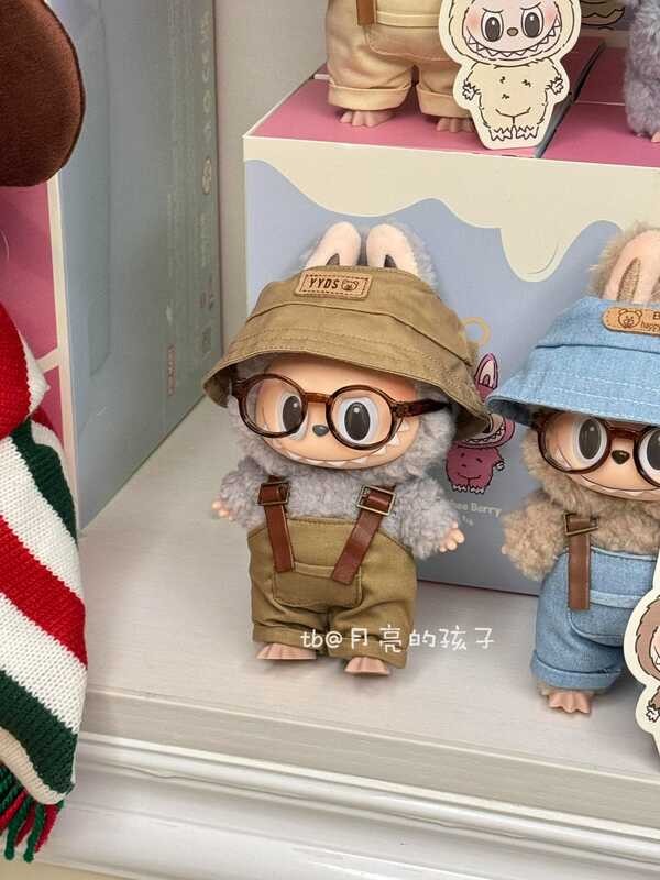 Labubu Doll Clothes Vinyl 17Cm Clothes Labubu Birthday Gift Set First ...
