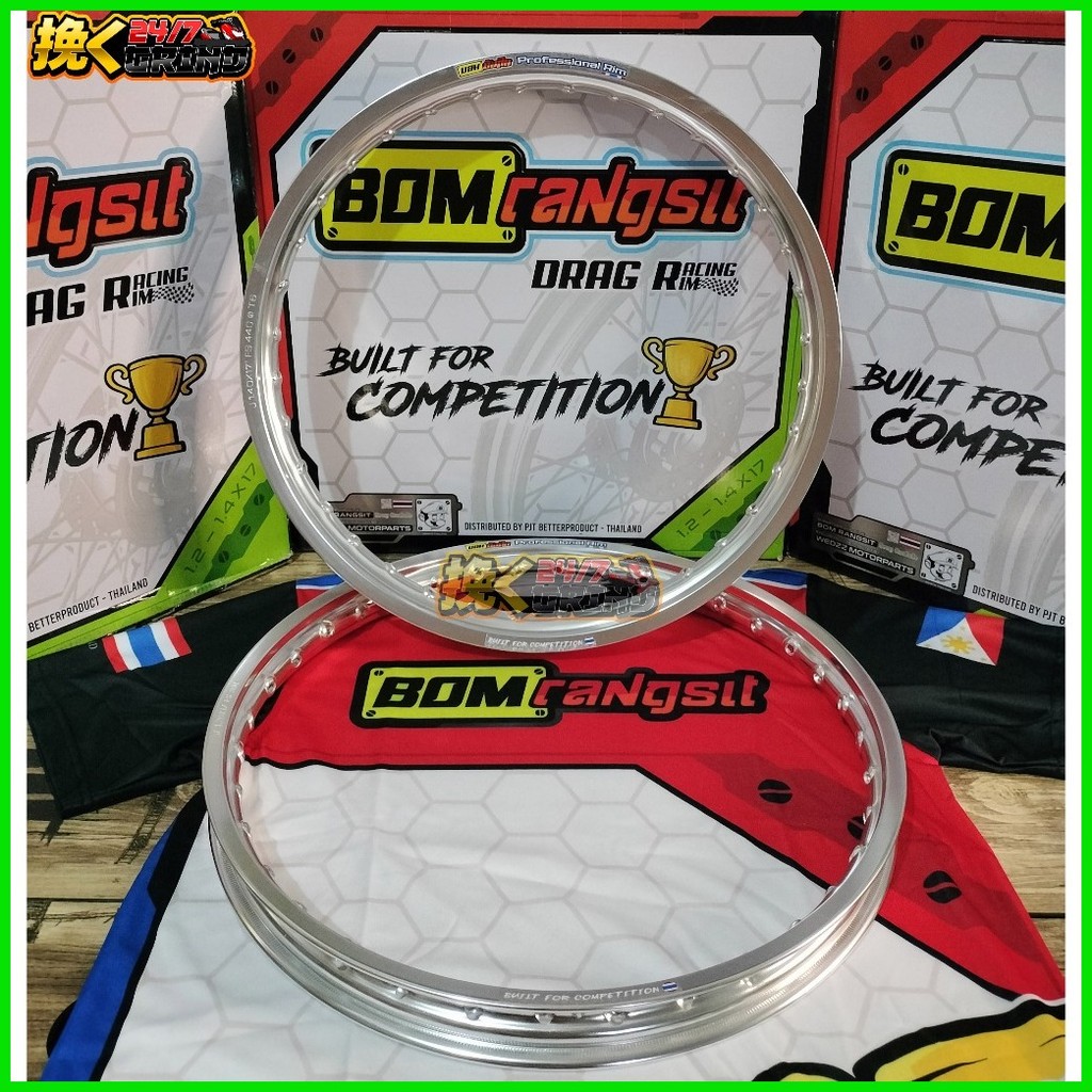 Bom Rangsit Professional Rims 17s 1.2 x 1.4 Dual Sided Rim Alloy ...