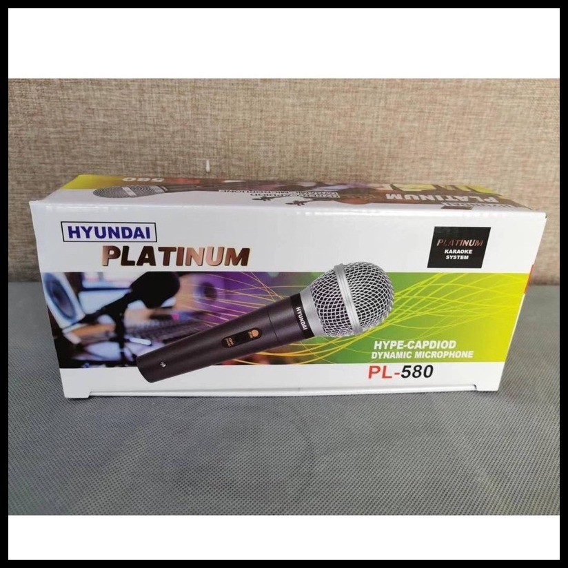 Hyundai pL-580 platinum hyper-capdlod dynamic microphone ⌘ | Shopee ...