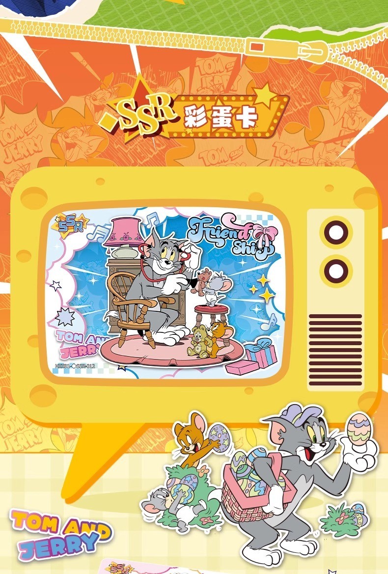 Kayou Tom and Jerry Card Game Cat and Jerry Card 10 Yuan Variety Pack ...