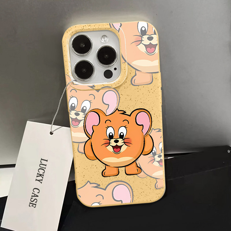 Cartoon Chubby Jerry Mouse Phone Case Co…