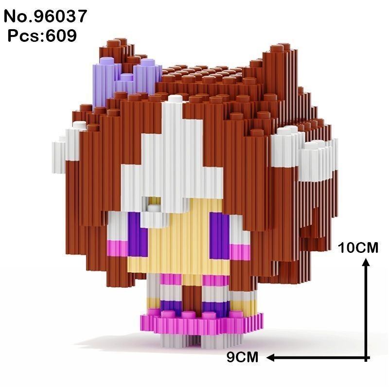 Blue Archive Hayase Yuuka Mini Building Blocks Figurines Figurines ...