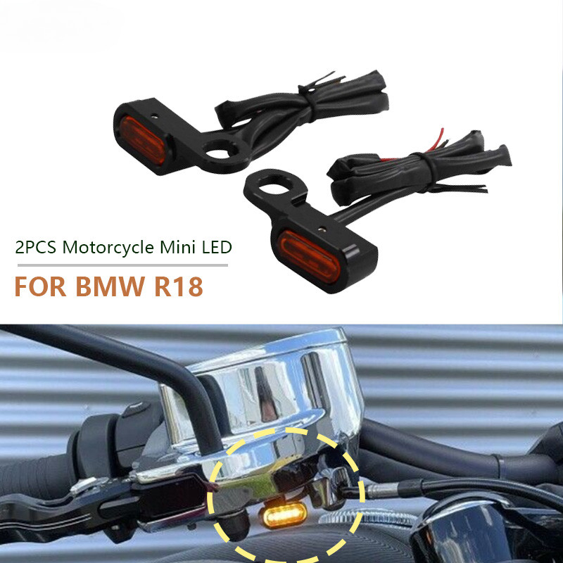 FOR BMW R18 R 18 Motorcycle Retro Turn Signal Light Running Indicator ...