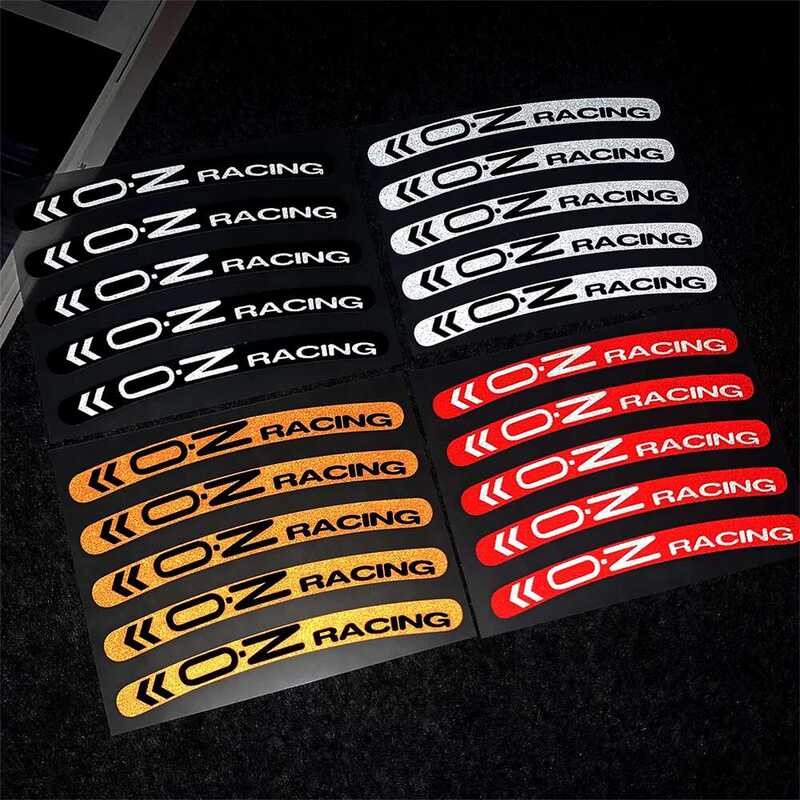 Front Feather OZracing Modification Car Sticker OZ Racing Wheel Rim ...