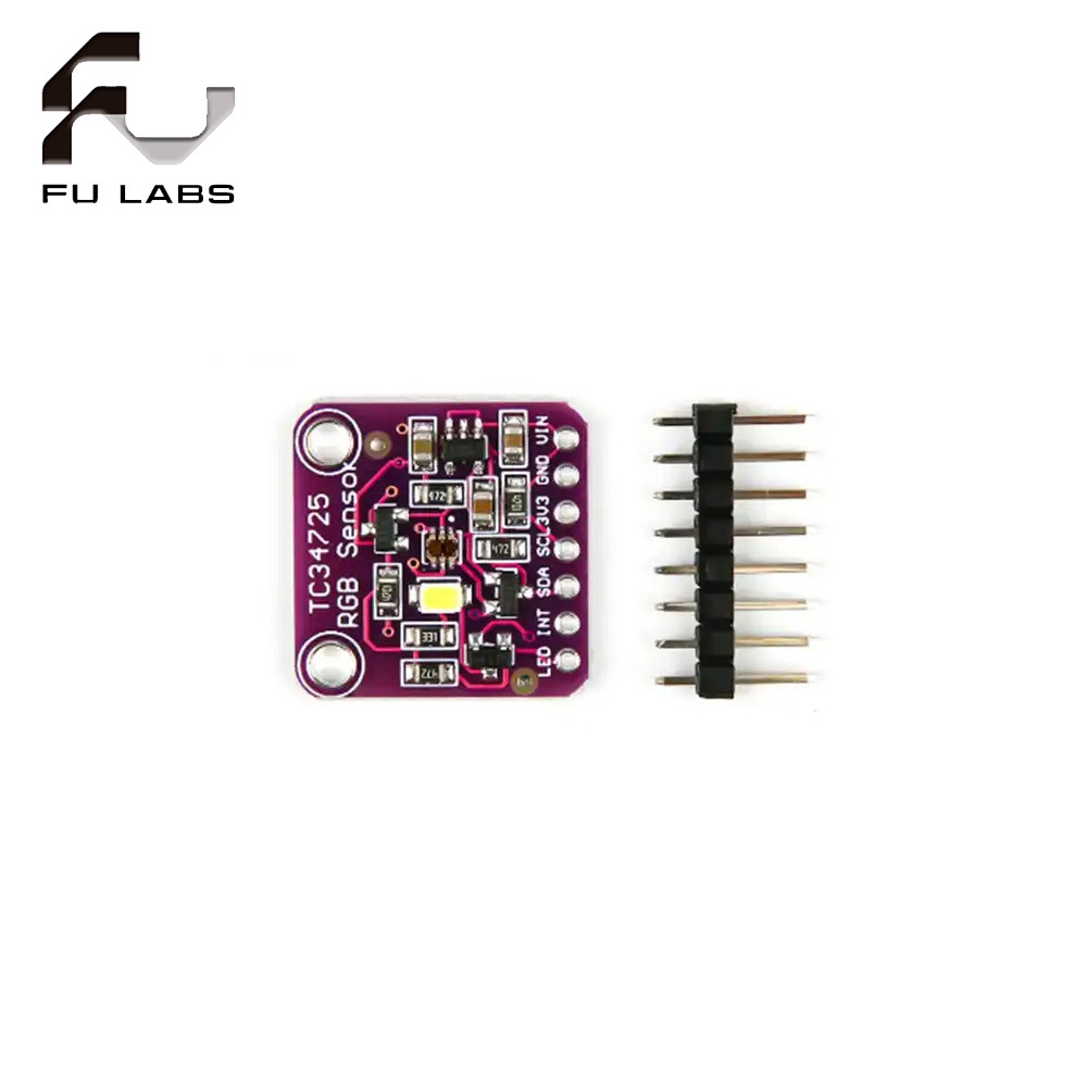 1pcs TCS34725 RGB Color Sensor Purple Light Color Sensor Recognition ...