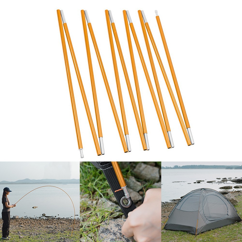 Estink Replacement Tent Poles - 2-Pack Aluminum Alloy Poles For Backpacking & Camping Tents