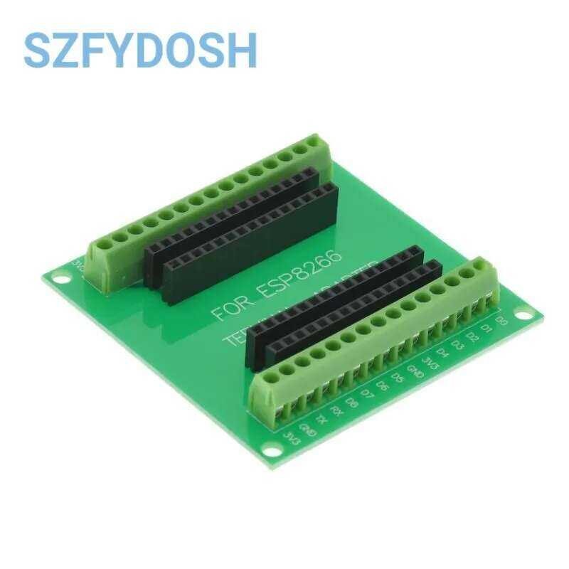 thumbnail image 2 of ESP8266 Expansion Board For NODEMCU V2 – GPIO Leads Out MCU Development Board 2 of 6