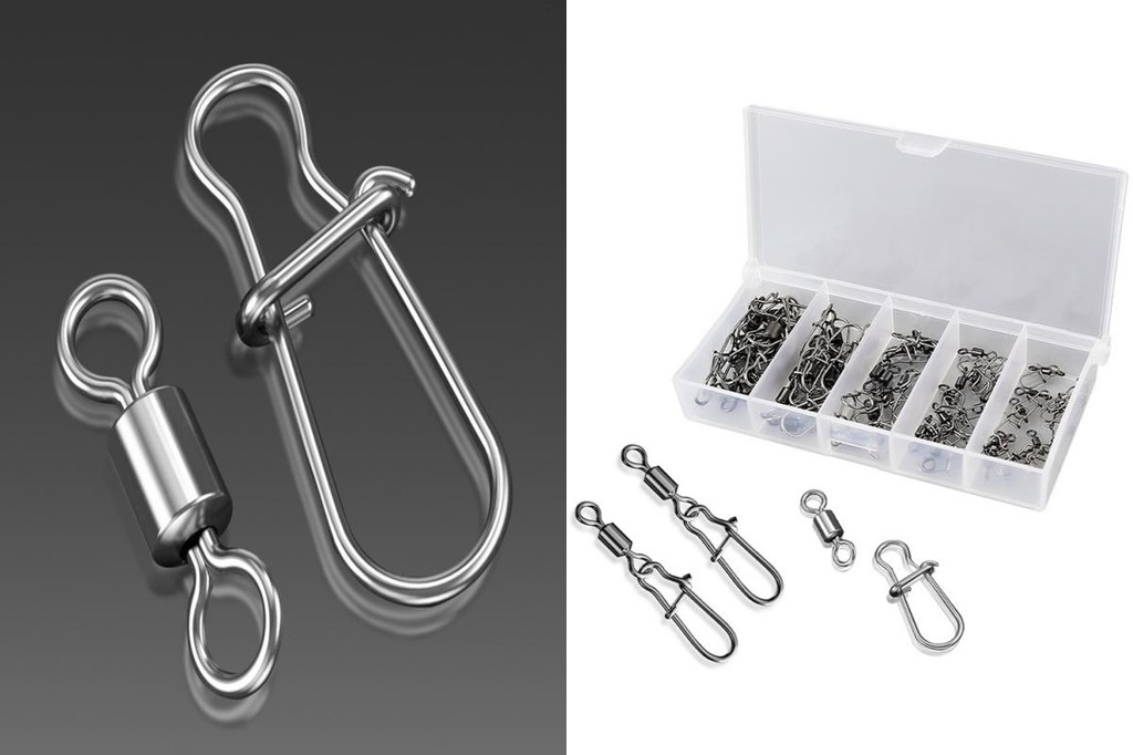 [AM] Flexible Rotation Bait Pin 360-degree Rotation Fishing Pin 360 ...