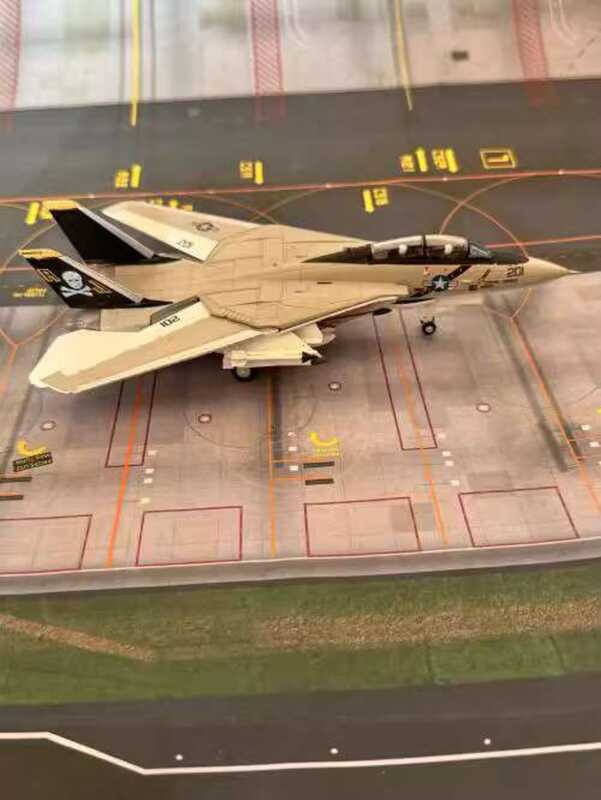 W 1:100 Nsmodel F-14 Tom Fighter V84 Wings Wheels Movable Simulation ...