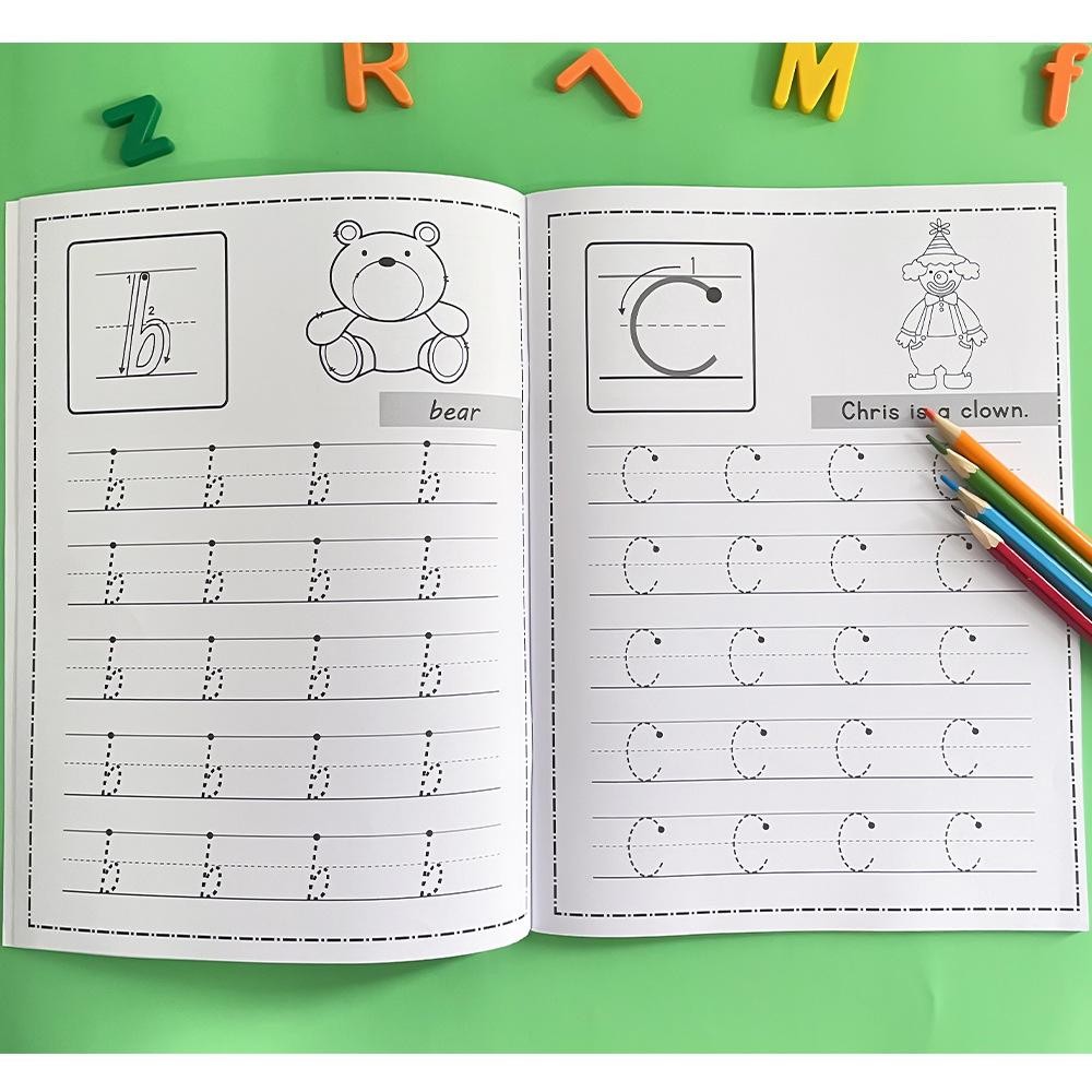 28/32page English Workbook for Kids Children Coloring Book Letter ...