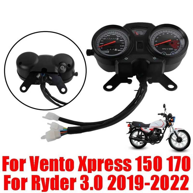 9 For Vento Xpress 150 170 Ryder 3.0 Motorcycle Speedometer Dashboard ...