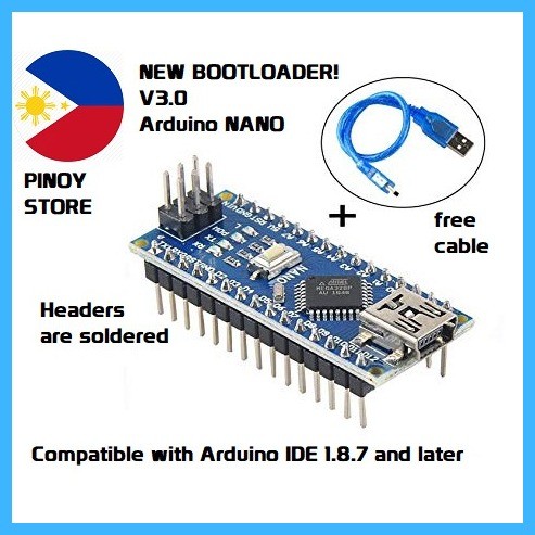 → Arduino Nano V3.0 Atmega328P with free cable New bootloader CH340G ...