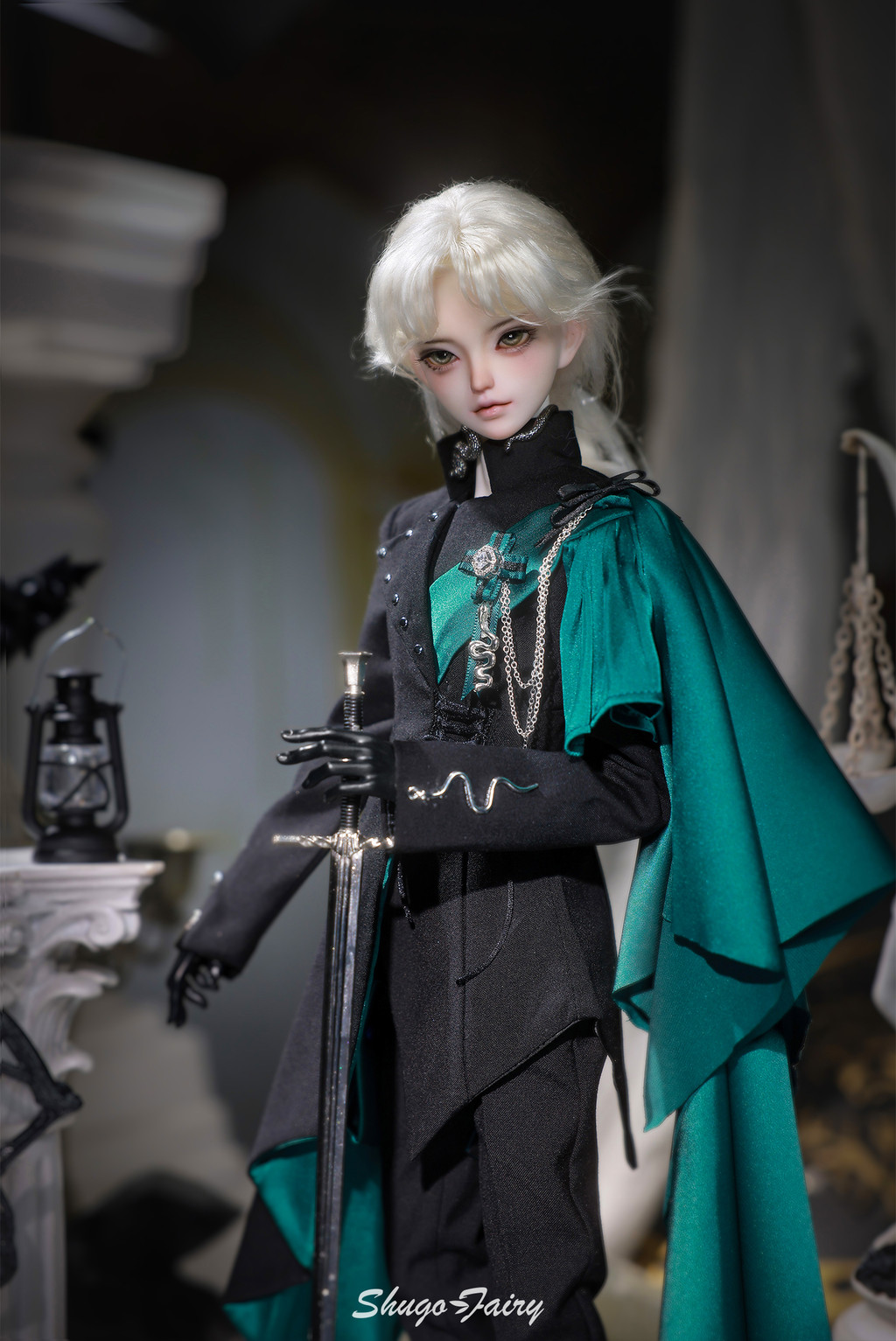 Bjd Doll 1/4 Julia C Full Set Cool Lolita Prince Series European ...