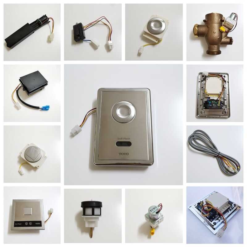 Compatible with TOTO Squat Toilet DCE603 602 Button Accessories ...