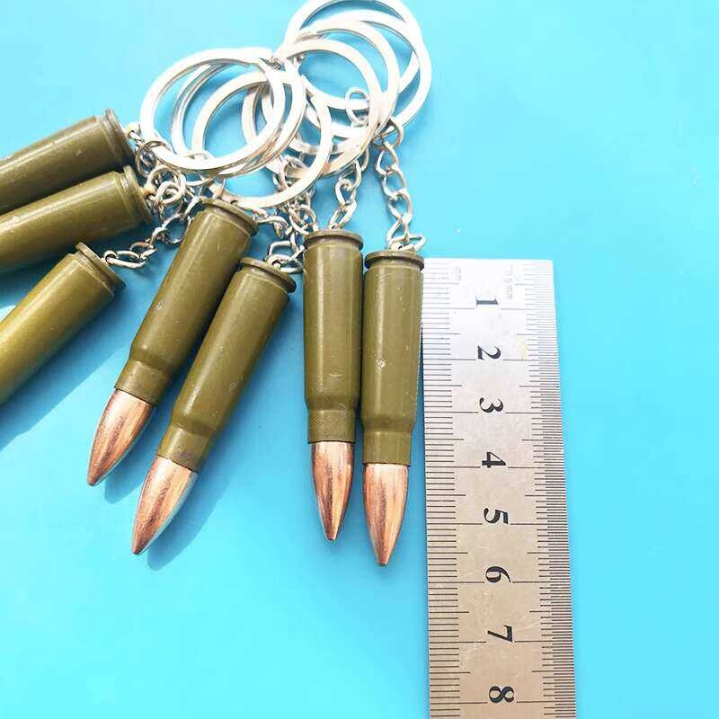 Real Bullet Shell Keychain Pendant Car Decoration New Small Gift Event ...