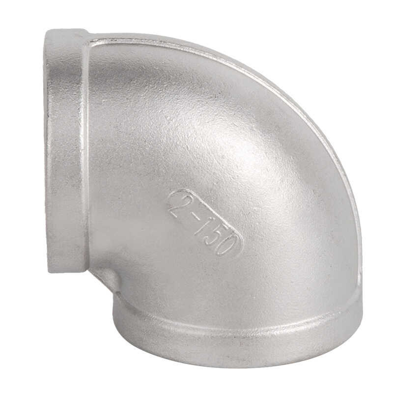 steel 304 stainless wire inner tooth water pipe plumbing thread elbow ...