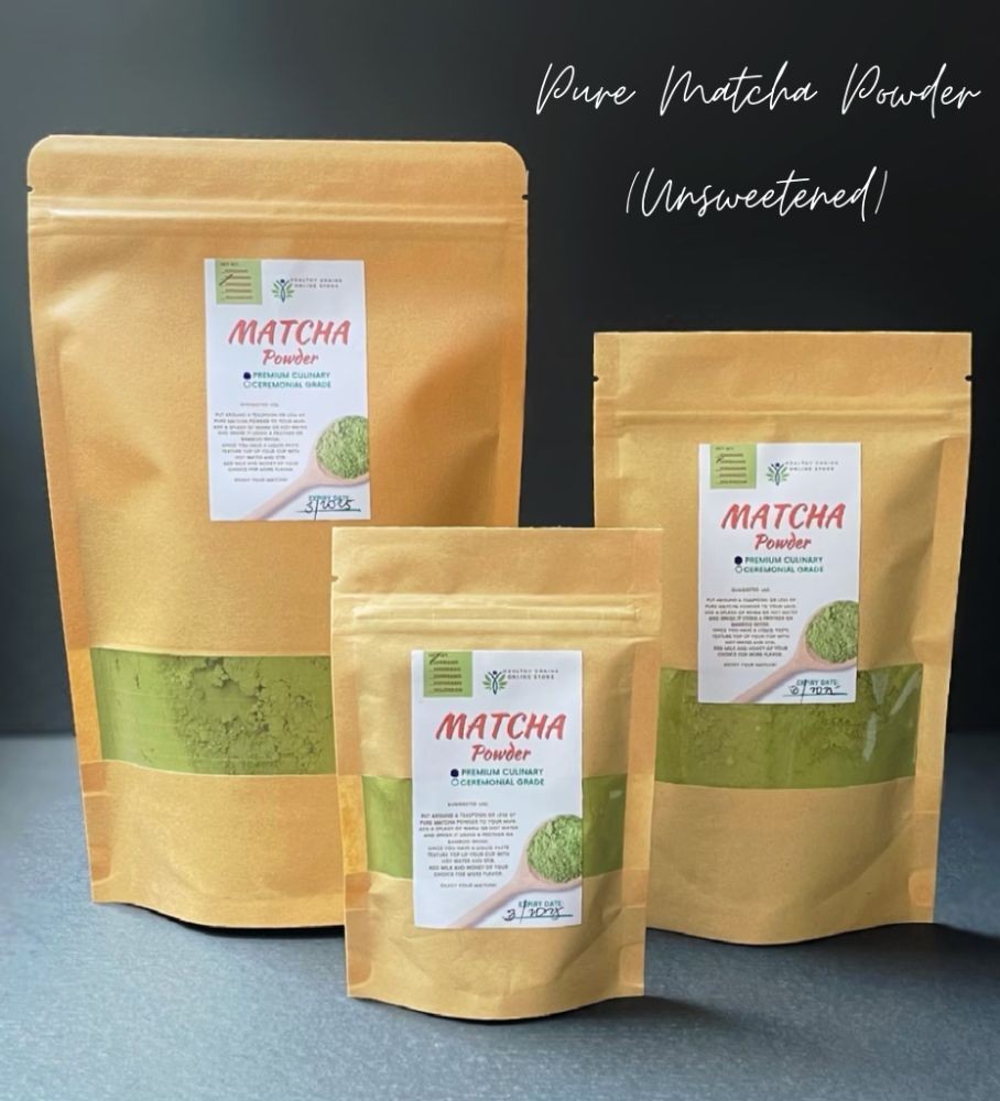 Pure Organic Matcha Powder Culinary Ceremonial Grade (250grams and ...