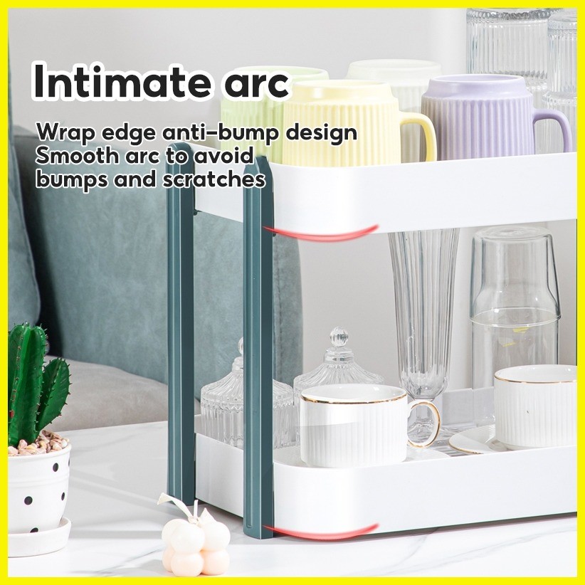 CHIT All Plastic Detachable Desktop Storage And Storage Function Rack ...
