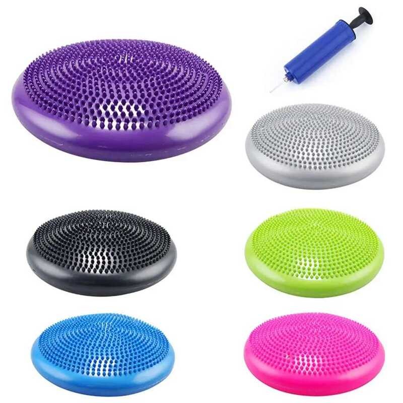 PVC COD With Pump Fiess Body Shaping Yoga Balance Pad Ankle ...