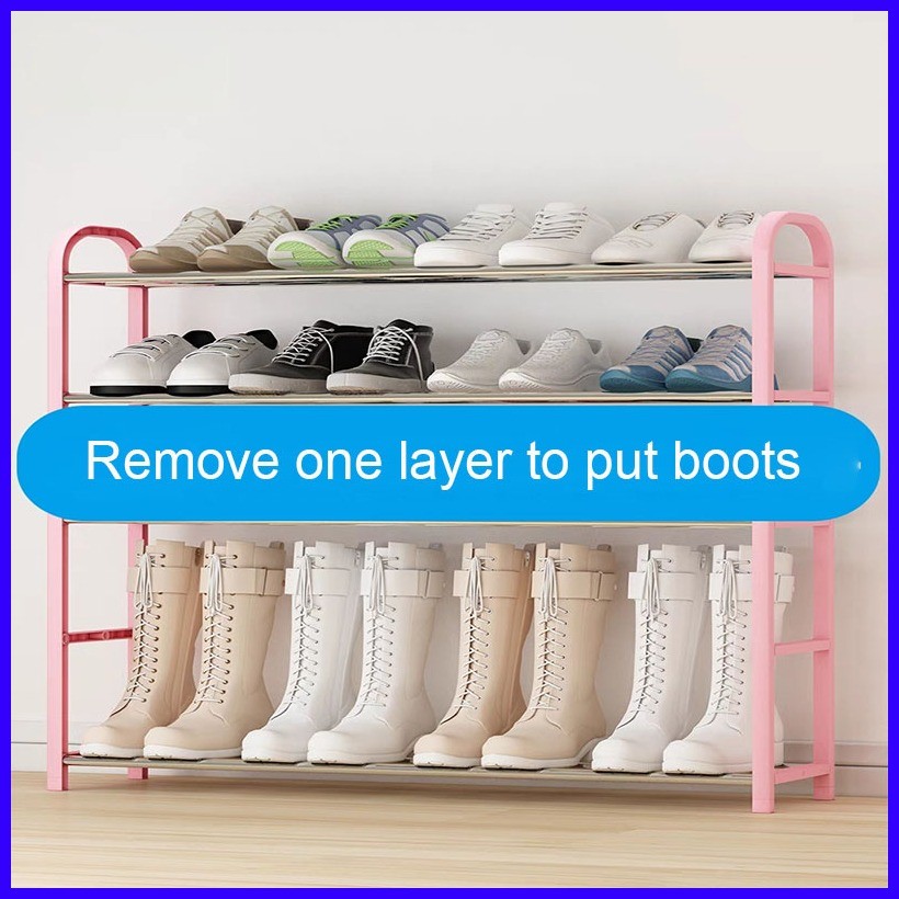 Heavy Duty 5 Layers Shoe Rack Organizer Shoe Storage Space Saving Shoe ...