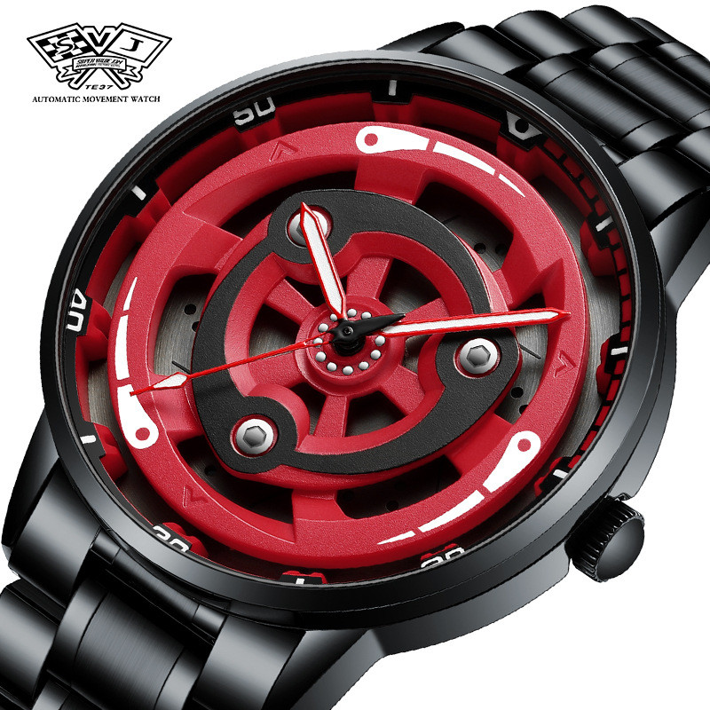 SVJ Watch Male Naruto Ringo Modified Rotary Waterproof Hub Locomotive ...