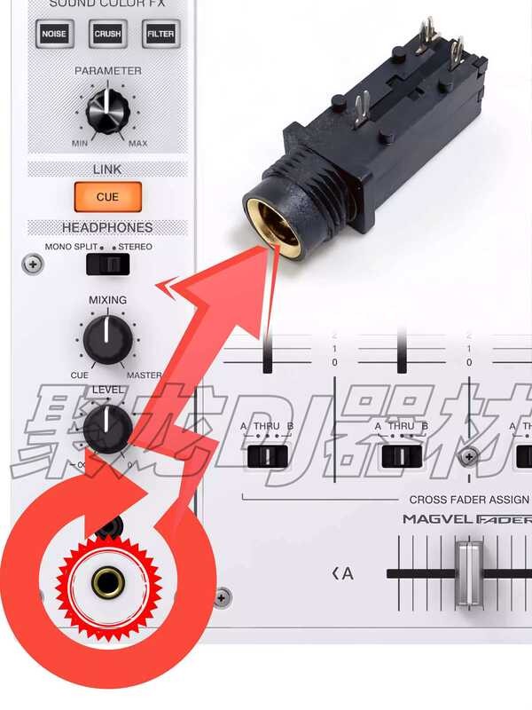 10 X Ricambio Fader Pioneer DJM600 DJM500
