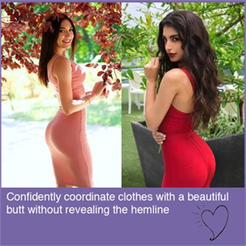 S-XXL Women Mid-Waist Fake Butt Padding Panty Hips Enhancer Shaper ...