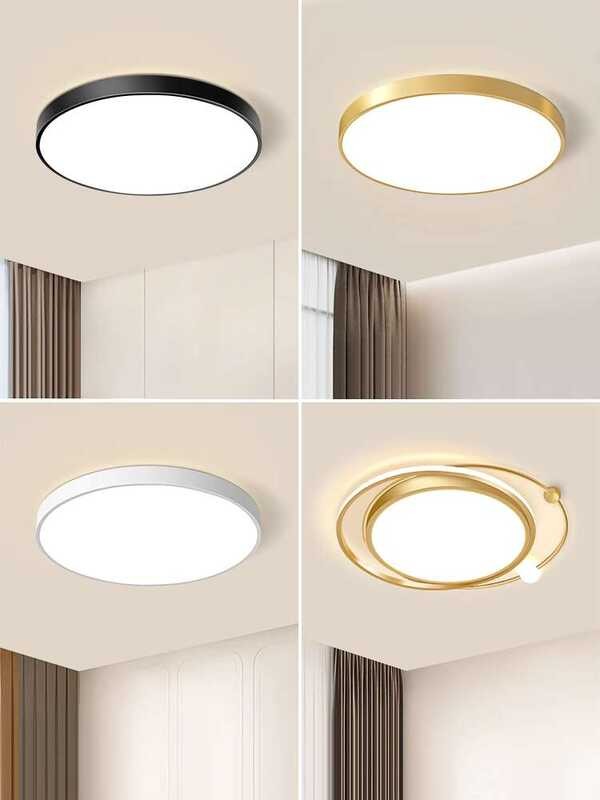 LED ceiling living room headlights, master bedroom hanging lights ...