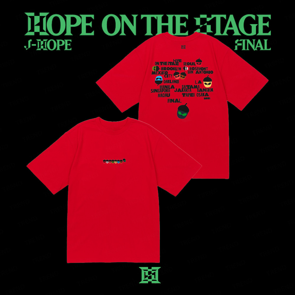 KPOP BANGTAN J-HOPE TOUR 'HOPE ON THE STAGE' FINAL 2025 Merch