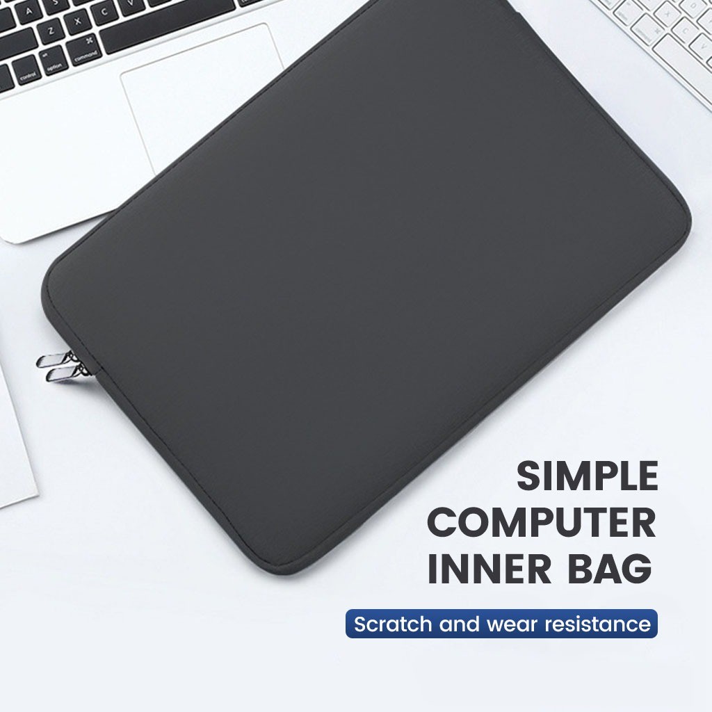 High end laptop bag 13/14/15.6-inch zipper soft cover, tablet ...