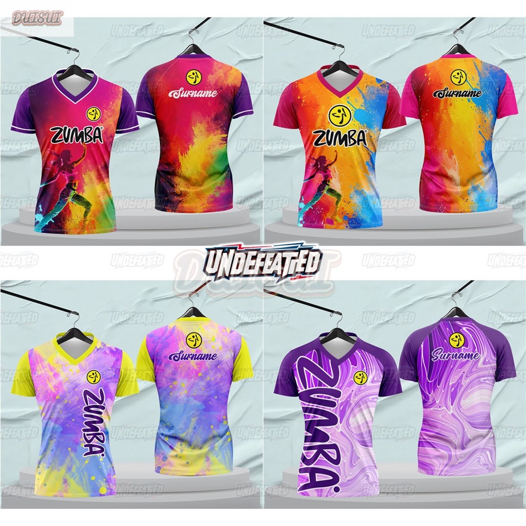 【Free customization name】Sublimation Shirt 2025 Love Zumba Zumbawear ...