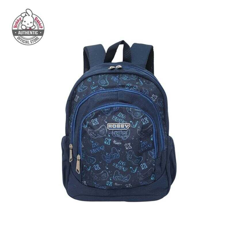 Robby Rabbit Win Hine Backpack 15-Inch (Black, Blue, Green) | Shopee ...