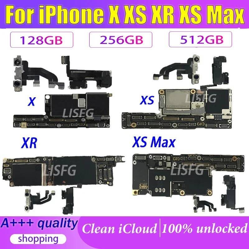 Original 100% Plate X / Max Motoard 64GB 128GB 256GB Main Logic board ...