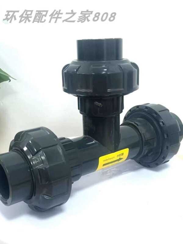 Three ways UPVC Plastic jet water injector, venturi tube, air-water ...