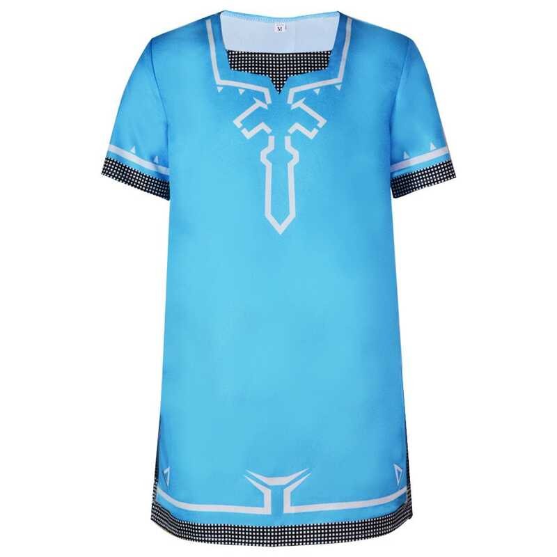 The Legend Of Zelda: Rs Of The Kingdom 2D Cosplay Costume Link Top ...