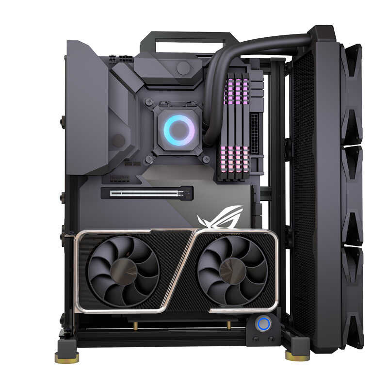 Open Case Matx Computer Case Rack Aluminum Alloy ATX Creative ITX ...