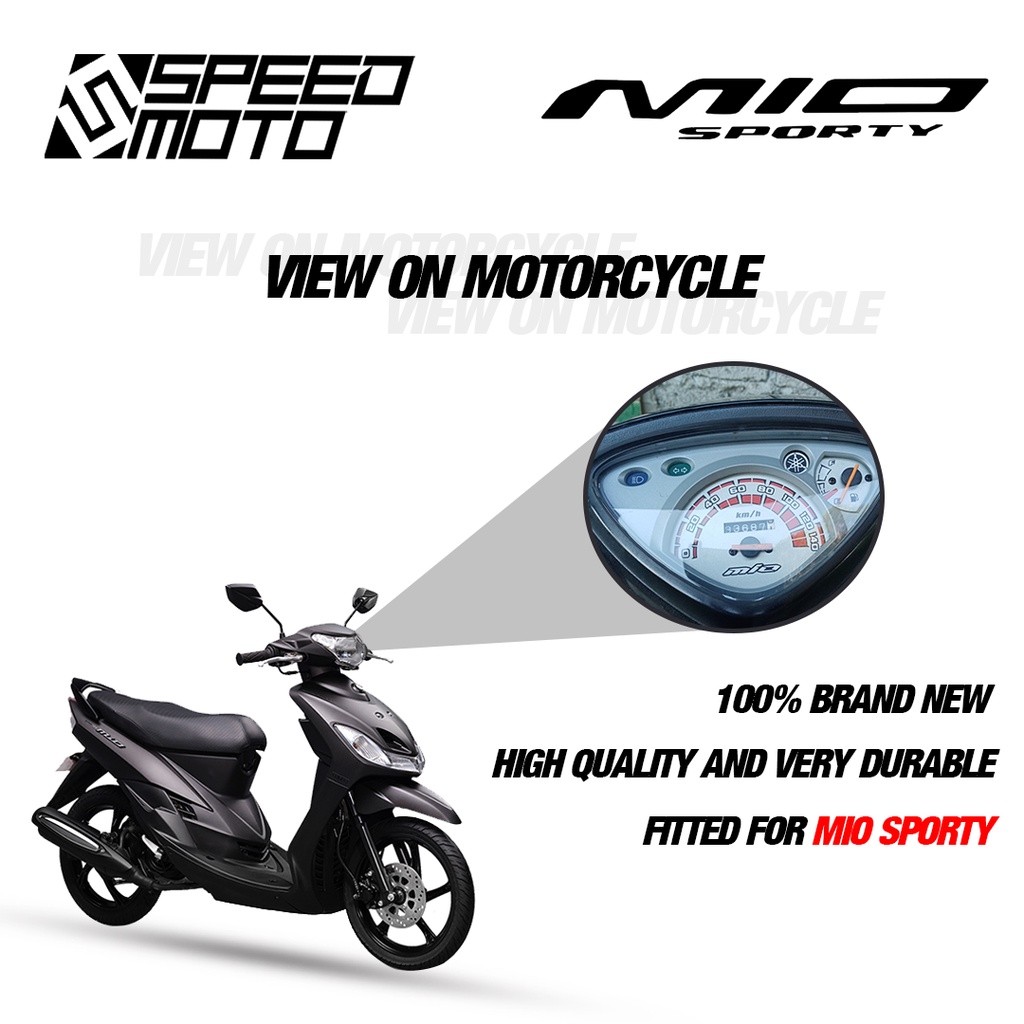 YAMAHA MIO SPORTY OEM SPEEDOMETER CLEAR GAUGE LENS FOR MIO SPORTY ...
