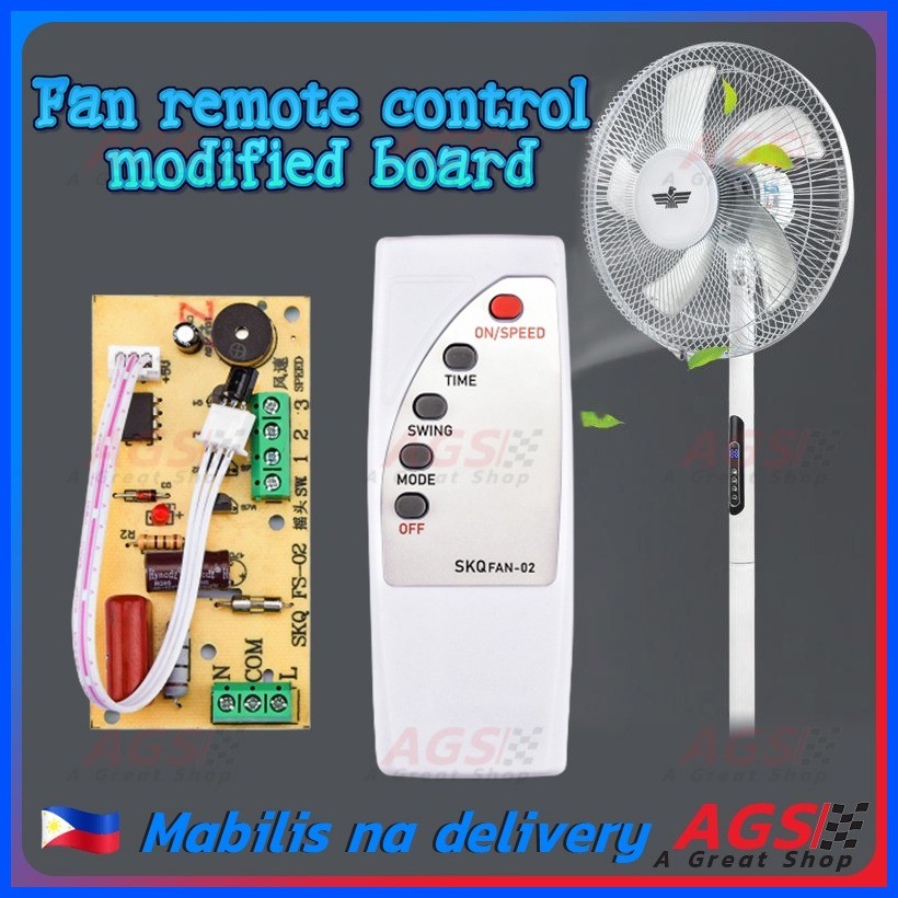 Fan Remote Control Modified Board Circuit Board Control Motherboard ...