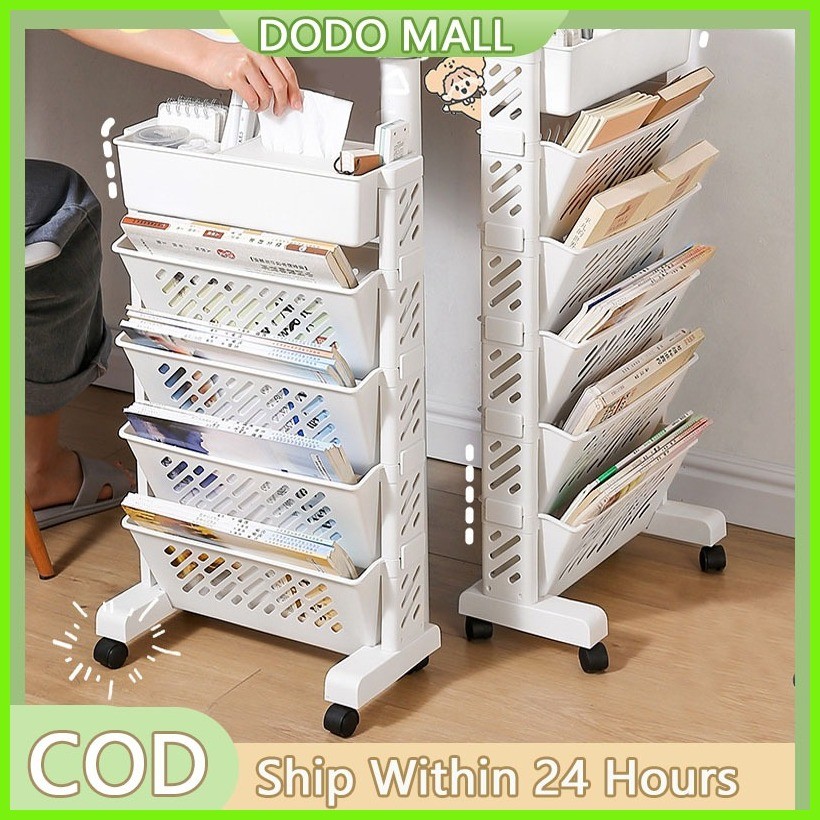 Bookshelf Storage Of Student Multi-functional Organizer Book Rack ...