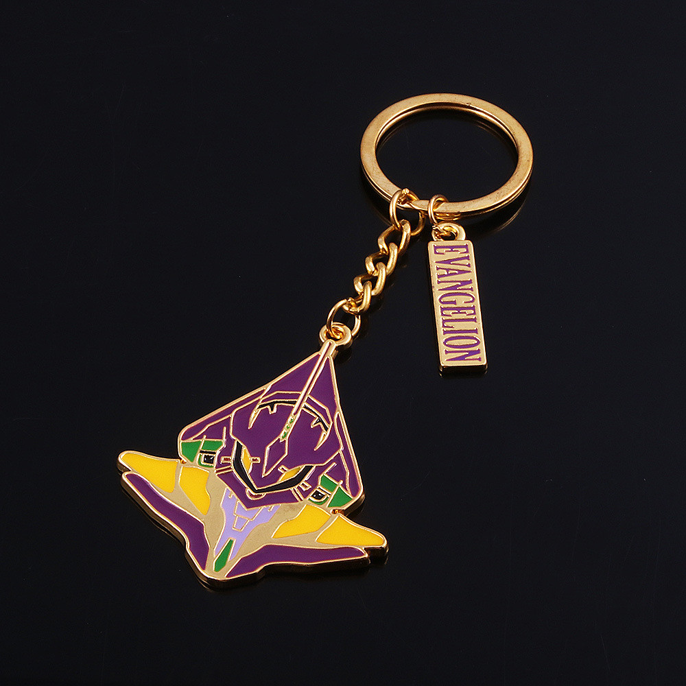 Anime NEON GENESIS EVANGELION Keychain Men Women Fashion Jewelry ...