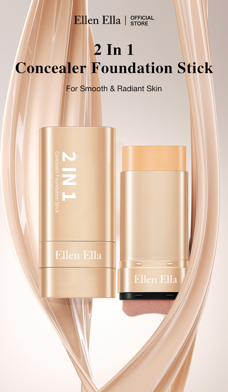 【PROMO】 Ellen Ella 2 In 1 Concealer Foundation Stick + Liquid Blush ...