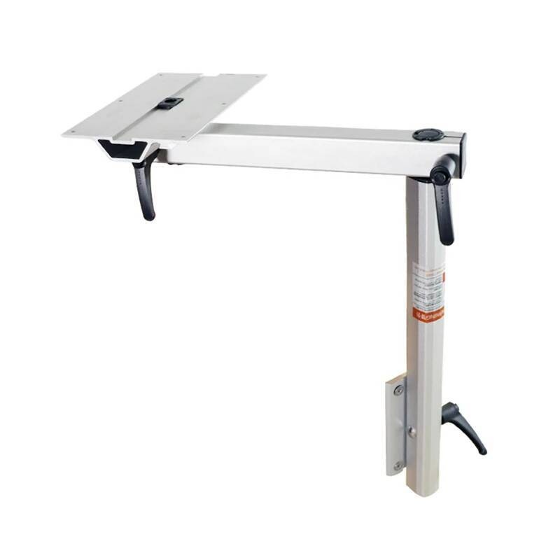 Caravan RV Aluminum Alloy Table Leg Movable Rotatable and Height ...