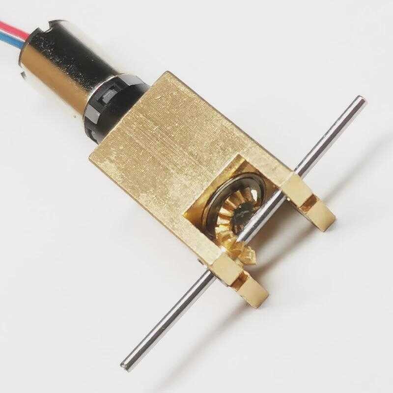 Miniature Power Transmission Gearbox Car Model Rear Axle Metal Gearbox ...