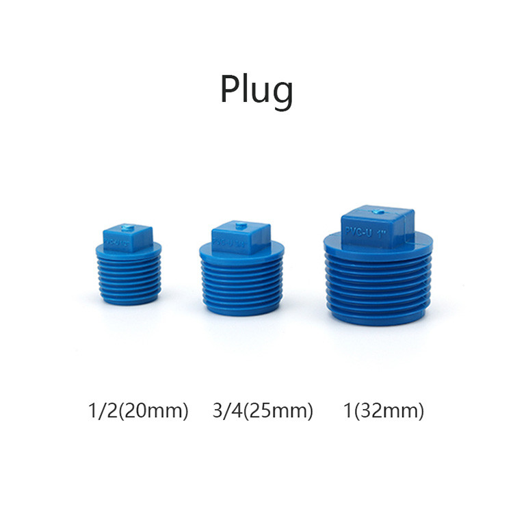 （Fast Delivery）PVC Blue Fittings Coupling/Elbow/Plug/Tee/Adaptor/PVC ...