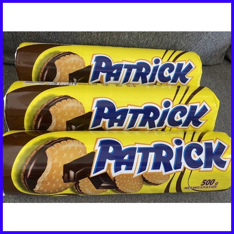 Patrick Cream Filled Biscuit 500g | Shopee Philippines