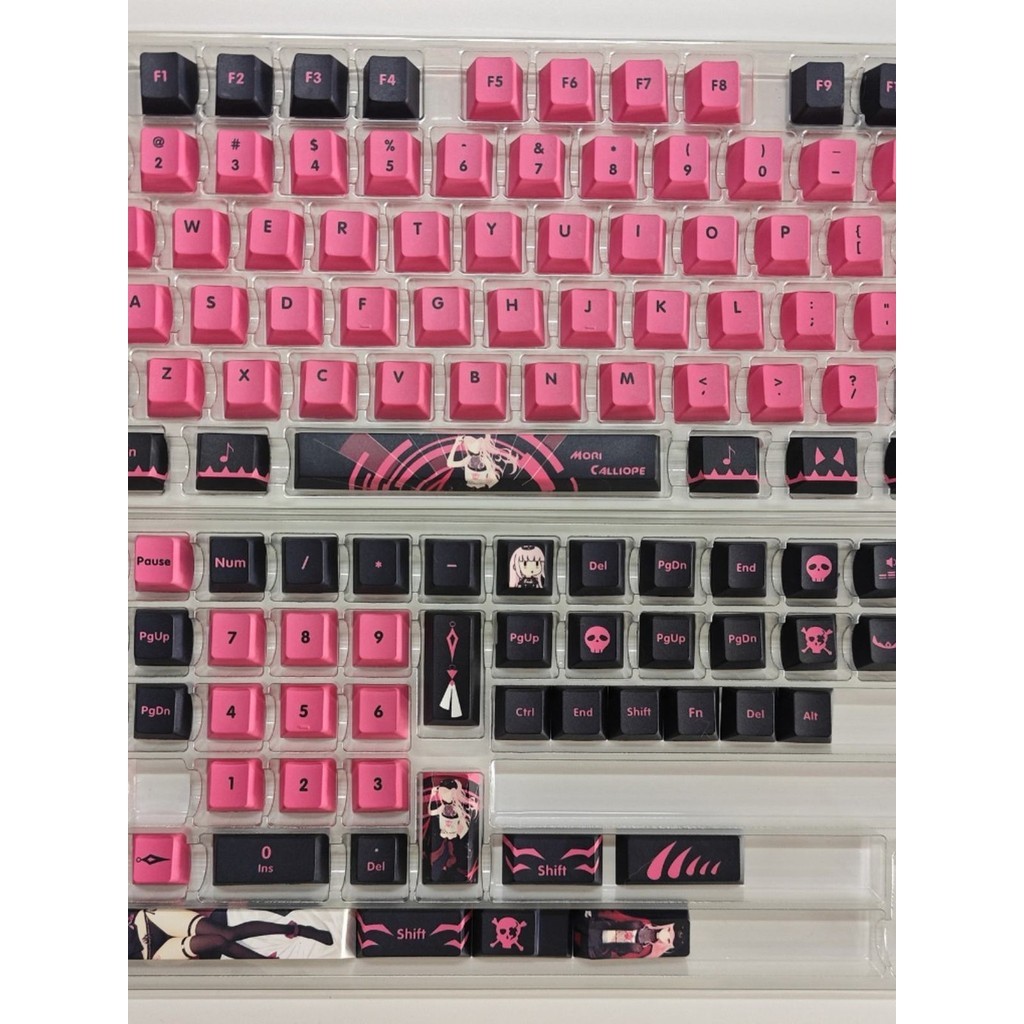 Anime Keycap Customized Thermal Sublimation Keycap MoriCalliope 2D ...